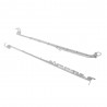Kit Coperchi Guide Copertura Cablaggio DX - SX Vano Sacco per Folletto VK7