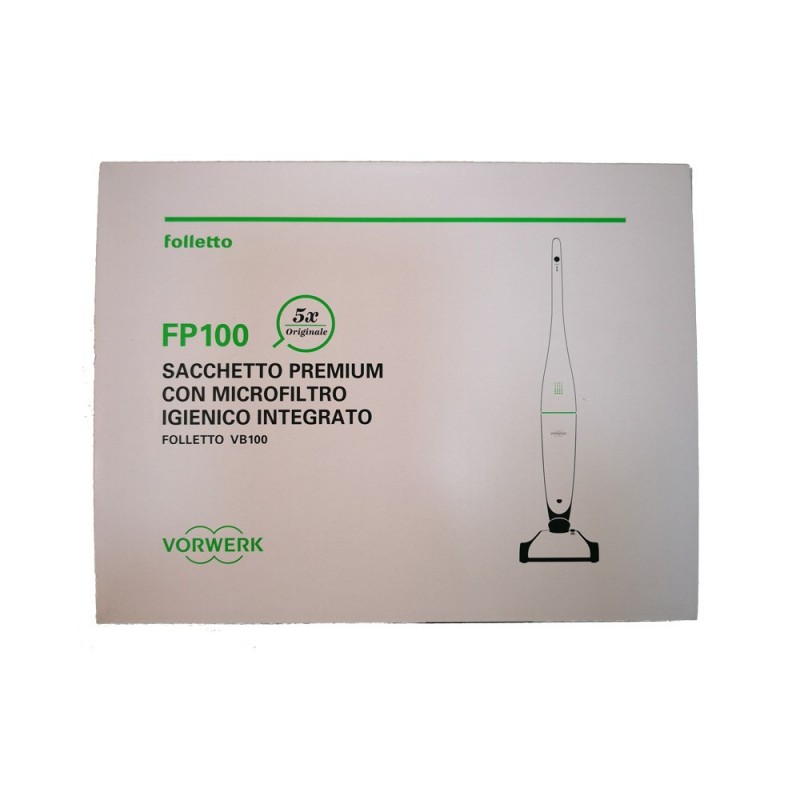 Conf. 5 sacchetti filtrello premium VB100