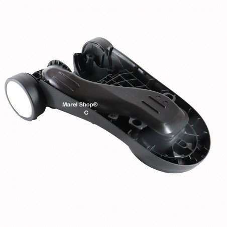 Calotta Base Telaio Chassis Originale con Ruote per Spazzola Folletto HD7 VK7